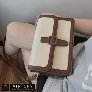 Túi xách nữ đeo chéo, đeo vai, đi chơi, đi học VINICHY size 20cm HA367