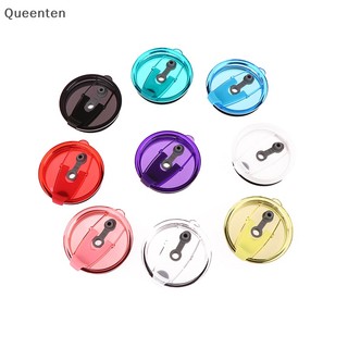 Queenten 20oz Niêm Phong Nắp Chai Splash Chống Tràn Nắp Nhựa Trơn Cho Đá Blaster Nắp Cốc Cốc Nhiều Màu Cốc Acc QT