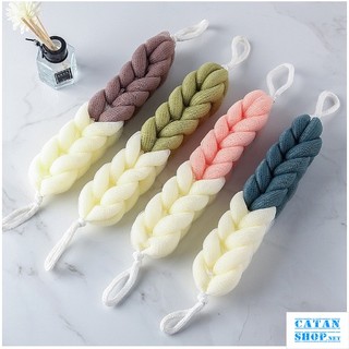 Bông tắm chà lưng loại dài 28cm chất lưới siêu mềm mại GD746-Tam3Khuc