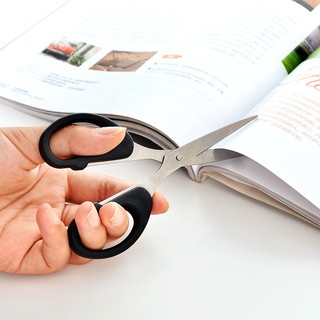 Kéo Cắt Văn Phòng, Kéo Cắt Giấy Lưỡi Thép Không Gỉ Đa Năng Cho Học Sinh Sinh Viên