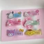 YT4 Sanrio HelloKitty mymelody Quế Pochacco Hoạt Hình Cô Gái Dễ Thương Kẹp Tóc Trong Suốt Kẹp Tóc Thời Trang Ngọt Ngào Trang Sức