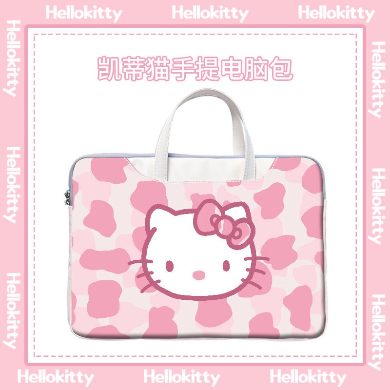 Túi Đựng Laptop Apple Lenovo Xiaomi Asus Hình Hello Kitty