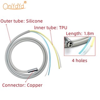 Ống Silicone Nha Khoa 6 / 4 / 2 Lỗ Tốc Độ Cao / Thấp ​​Phụ Kiện Tua Bin Khí Chuyên Dụng Cho Ghế Nha Khoa