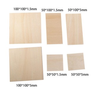 HARRIETTLO Basswood Ván ép Điêu khắc Mô hình Làm vật liệu xây dựng Mô hình gỗ DIY Tấm ván ép Tấm gỗ DIY Nhà gỗ Ván ép gỗ