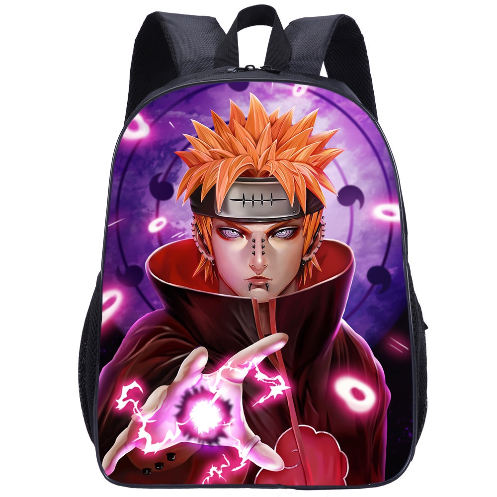 YT2 Naruto Ba Lô Cho Trẻ Em Học Sinh Dung Tích Lớn Thoáng Khí In Thời Trang Cá Tính Đa Năng Túi Nữ T