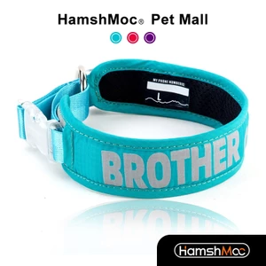 HamshMoc Chống Thấm Nước Cho Thú Cưng Cổ Chó Thoáng Khí Có Thể Điều Chỉnh Mềm Mại Thoải Mái Với Khóa Phát Hành Nhanh Phụ Kiện Thú Cưng