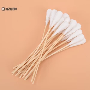Set 20 Tăm Bông 20cm Thân Gỗ Chất Lượng Cao