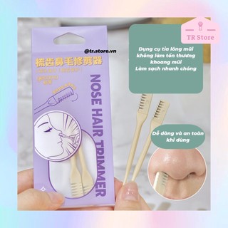 Dụng cụ tỉa lông mũi an toàn chuyên dụng Gecomo dành cho nam nữ Nose Hair Trimmer