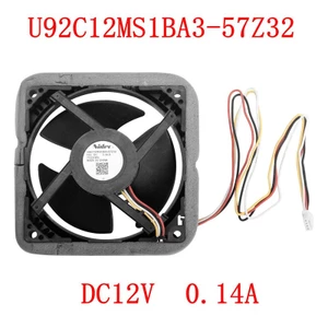 Quạt Thay Thế Tủ Lạnh 12V 0.14A Cho Haier Commander Tủ Lạnh Quạt Làm Mát U92C12MS1BA3-57Z32 9CM