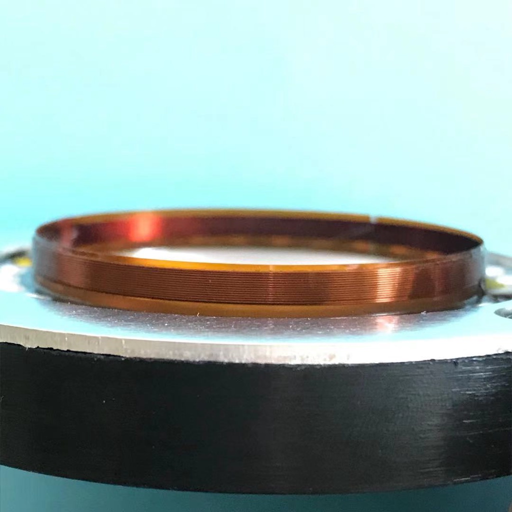 1 Cái / lô 44,4mm 44,5mm cho jbl 2425 màng Tweeters cuộn dây giọng nói Màng thay thế cho Samson CD44T Driver 8 ohm Nhập khẩu phim titan dây tròn