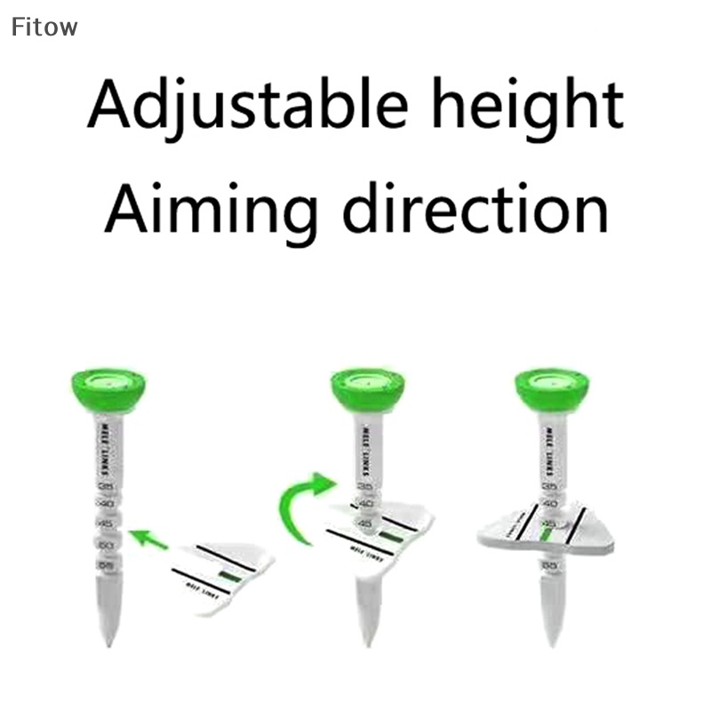 Ftw 1 cái golf tee step down golf ball holder tees nhựa golf tees phụ