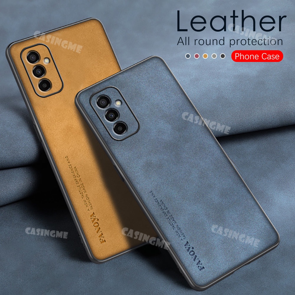 Ốp lưng da cừu họa tiết Samsung S24 FE 2024 cho Samsung Galaxy S23FE S 23 23S S23 FE S23 Plus SamsungS23FE Bảo vệ ống kính Vỏ điện thoại thời trang Ốp lưng chống sốc