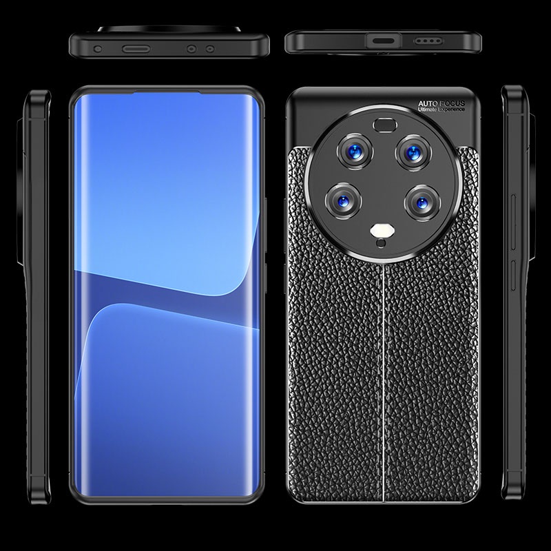 Dành Cho Xiaomi 13 Ultra Slim TPU Da Họa Tiết Bao Da Chống Trầy Xước Chống Sốc