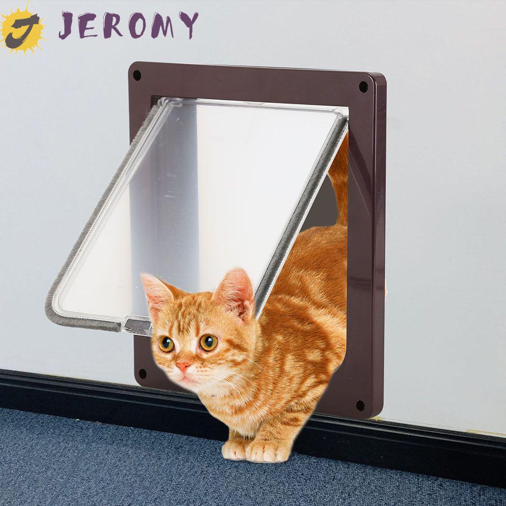 JEROMY Easy Installation Cat Door Simple Design Flap Door Dog Gates