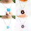 Unstop * Mặt dây chuyền hoa Khuôn silicon Khuôn đúc nhựa cho khuôn nhựa Epoxy