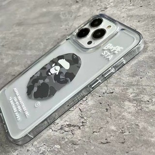 BAPE Ốp ĐiệN ThoạI ChốNg SốC Cho iphone 14 11 13 12 X XS Pro Max xr Mini xr Samsung Galaxy S23 S22 ultra plus