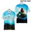 Phim Nàng Tiên Cá Áo Thun Unisex Tee Cosplay 3d Áo Sơ Mi Nam Nữ Tay Ngắn Hàng Đầu Thường Ngày Plus Kích Thước