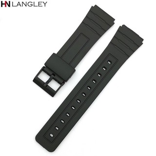 CASIO Dây Đeo Đồng Hồ Thể Thao Bằng Silicone 12 14 16 18 20 22mm SGW400 F91W F84 F105 / 108 / A158 / 168 AE1200 / 1300