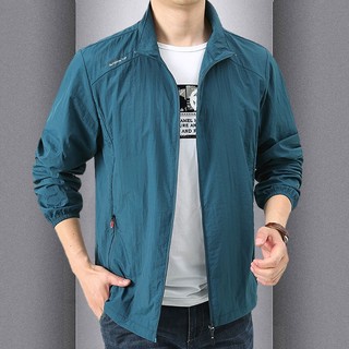 DICHUANGZHE Áo Khoác Thể Thao Cổ Đứng Siêu Mỏng Chống Nắng Thoáng Khí Nhanh Khô Cho Nam