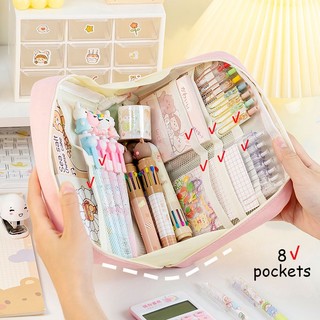 Túi Đựng Bút Chì Sức Chứa Lớn Tiện Dụng Cho Học Sinh