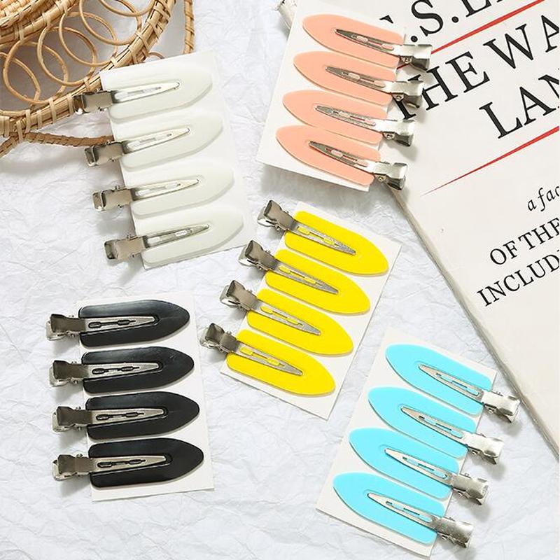 Ảnh Set 10 kẹp tóc mỏ vịt AIJOLEN kim loại phong cách Hàn Quốc dễ thương cho nữ 2