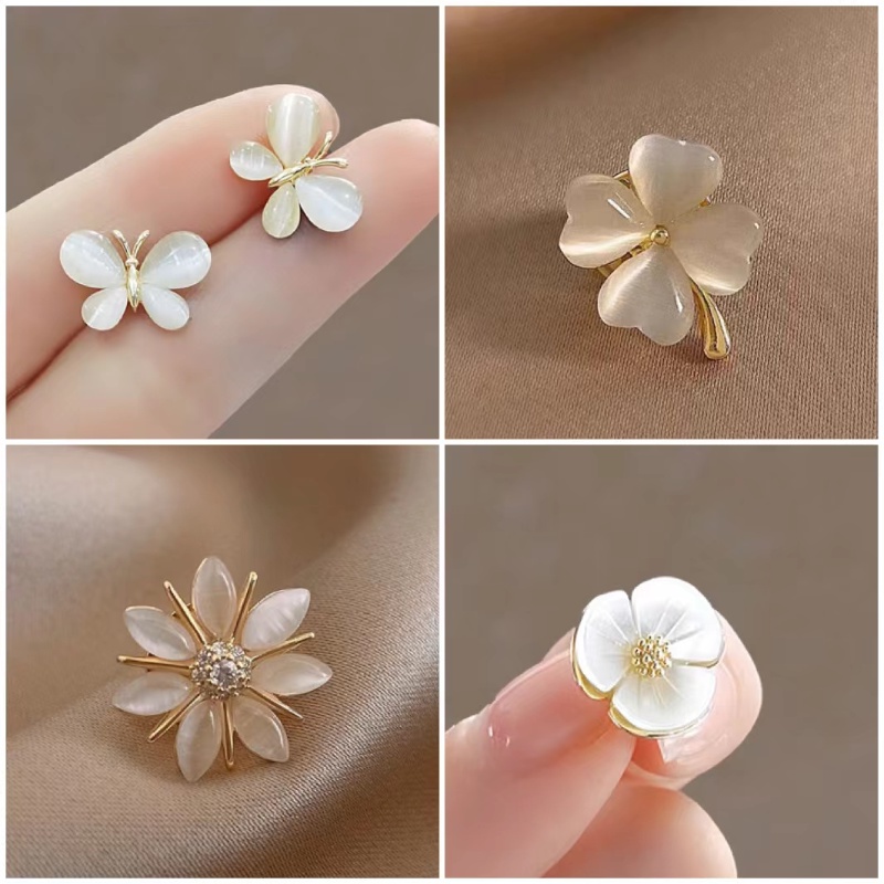 Ghim Cài Áo Hình Vỏ Sò / Bông Hoa Mini Xinh Xắn Dành Cho Nữ