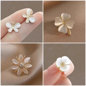 Ghim Cài Áo Hình Vỏ Sò / Bông Hoa Mini Xinh Xắn Dành Cho Nữ
