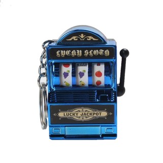 De Fruit Slot Machine Móc khóa Lucky Charm Jackpot Móc khóa Quà tặng cho trẻ em Người lớn