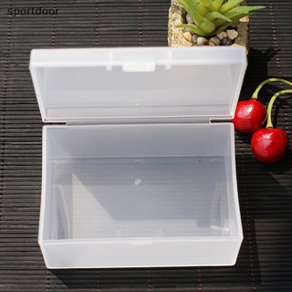 Hộp nhựa hình chữ nhật siêu trong suốt để trang sức chống bụi