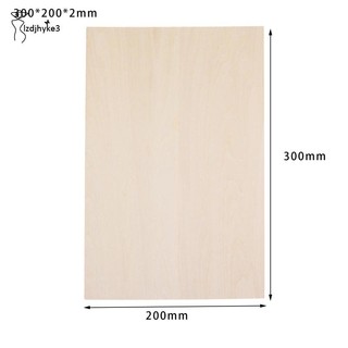 Set 5 Tấm Gỗ Balsa Chưa Hoàn Thiện Dùng Làm Đồ Thủ Công DIY