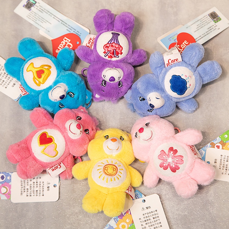 Rytanda Care Bear Plush Toy Care Bears Plushie Animals Plush Doll Toys Gấu Nhồi Bông Mềm Mại Treo Móc Khóa Trang Trí Xe Hơi