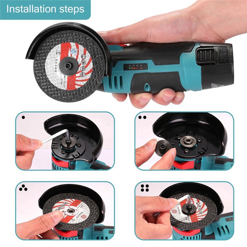 5 Đĩa cắt 75mm cho máy mài góc lỗ khoan 10mm Dụng cụ phay
