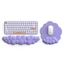 Btsg PU Dễ Thương Cloud Hỗ Trợ Cổ Tay Miếng Lót Cho Bàn Phím Chuột PainRelief Palm Rest Kit
