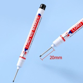2 / 3 Chiếc 20 Mm Nib Bút Đánh Dấu Lỗ Sâu 5 Màu Đa Năng Bút Dầu Nhanh Khô Thợ Mộc Bút Đánh Dấu Cho Phòng Tắm Gỗ Kim Loại Đồ Dùng Tranh