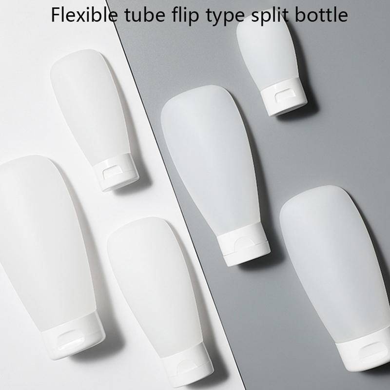 Chai Silicone Đựng Dầu Gội / Sữa Tắm Có Thể Bóp Được 30 / 60 / 100ml