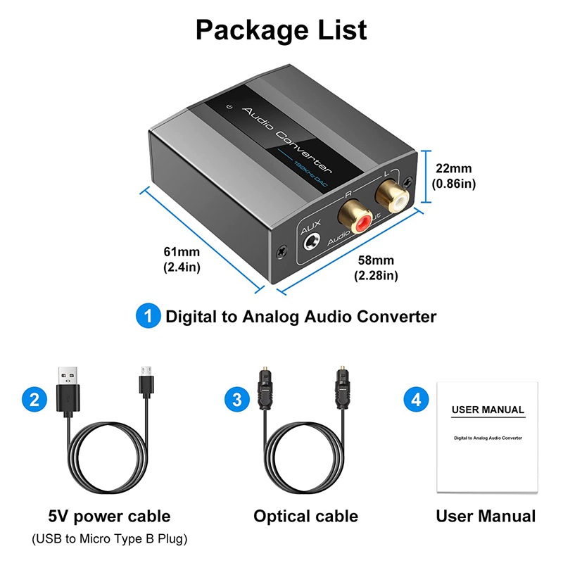 Bộ Chuyển Đổi Quang Học Sang rca Jack Cắm 3.5mm