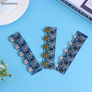 Queenten 5 chiếc 5v 1a type-c micro usb 18650 tc4056a bảng sạc lithium tp4056 qt