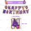 ST2 Grimace Lắc sữa lắc chủ đề trẻ em trang trí tiệc sinh nhật biểu ngữ bánh topper bóng bay thiệp mời TS2