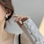 Khuyên tai HWETR dáng thả phong cách bohemia Hàn Quốc ngọt ngào thời trang dành cho nữ