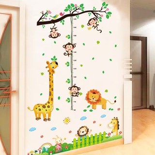 Lá Sen Ếch Nhảy Nhà Sàn Dán Chiều Cao Dán Mẫu Giáo Hoạt Hình Số Sớm Giáo Dục Tuổi Thơ Dễ Thương Nhảy Sàn Miếng Dán Chống Thấm Nước
