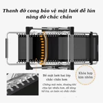 Ghế ngả lưng điều chỉnh tư thế nằm ngồi đọc sách vải lưới thoáng khí, Ghế xếp thư giãn ngủ văn phòng gia đình khung thép — ảnh 6