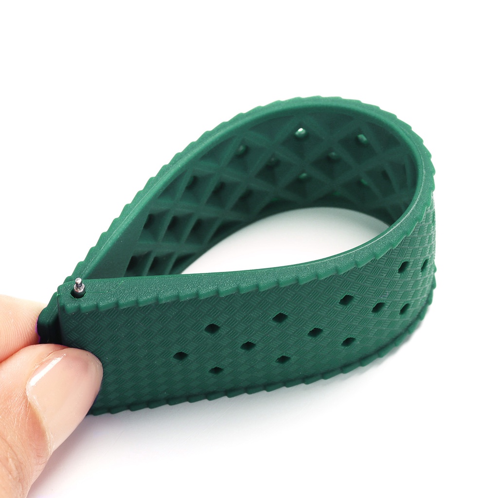 Dây Đeo Đồng Hồ Bằng Silicone Mềm Tháo Lắp Nhanh Chống Nước 20mm 22mm Cho Seiko