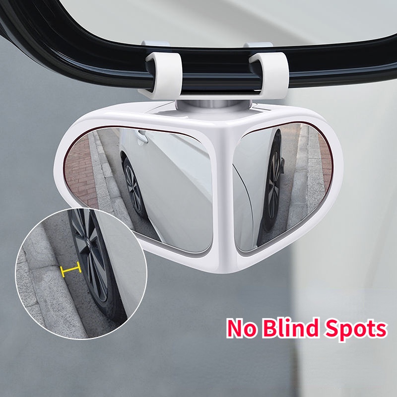 Gương Chiếu Hậu Xoay 360 Độ Cho Xe Hơi° Gương Chiếu Hậu Tròn Nhỏ HD Góc Rộng Có Thể Điều Chỉnh Hỗ Trợ Đảo Chiều