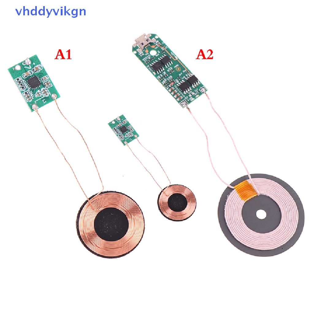Bảng Mạch Sạc Không Dây PCBA VHDD Thông Dụng Kèm Cuộn Dây DIY
