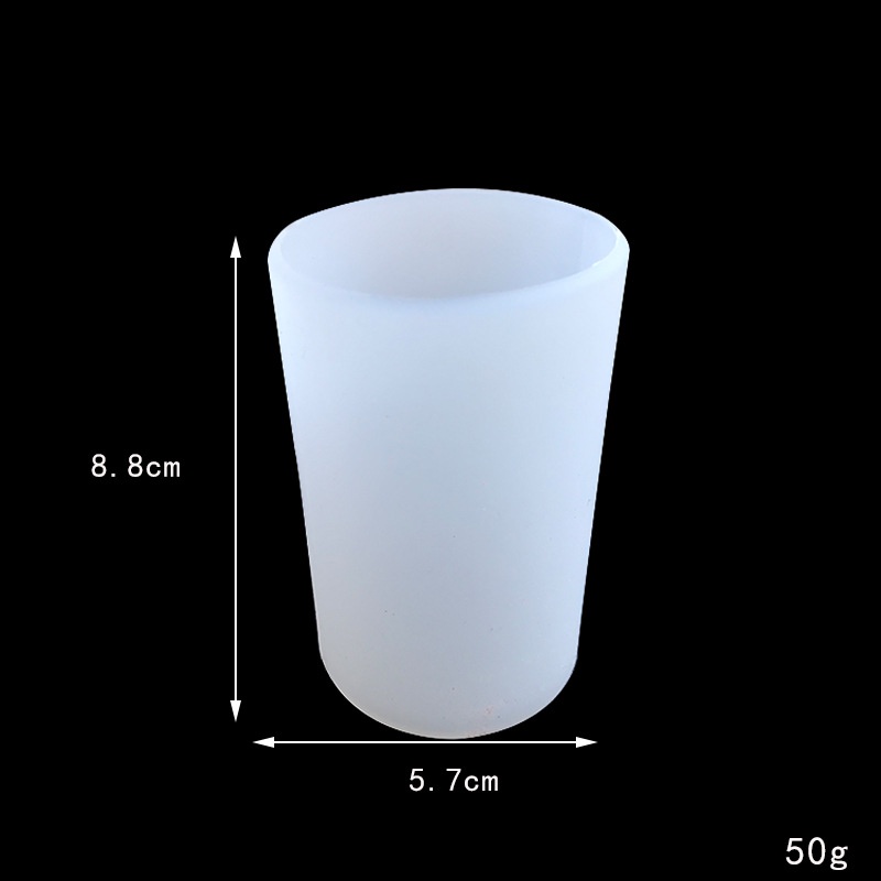 Diy Nến Khuôn Silicon Xi Lanh Sáu Mặt Mousse Bánh Thơm Nến