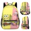 YT2 SpongeBob SquarePants Ba Lô Dành Cho Nữ Nam Sinh Viên Dung Tích Lớn Thoáng Khí In Thời Trang Cá Tính Túi T