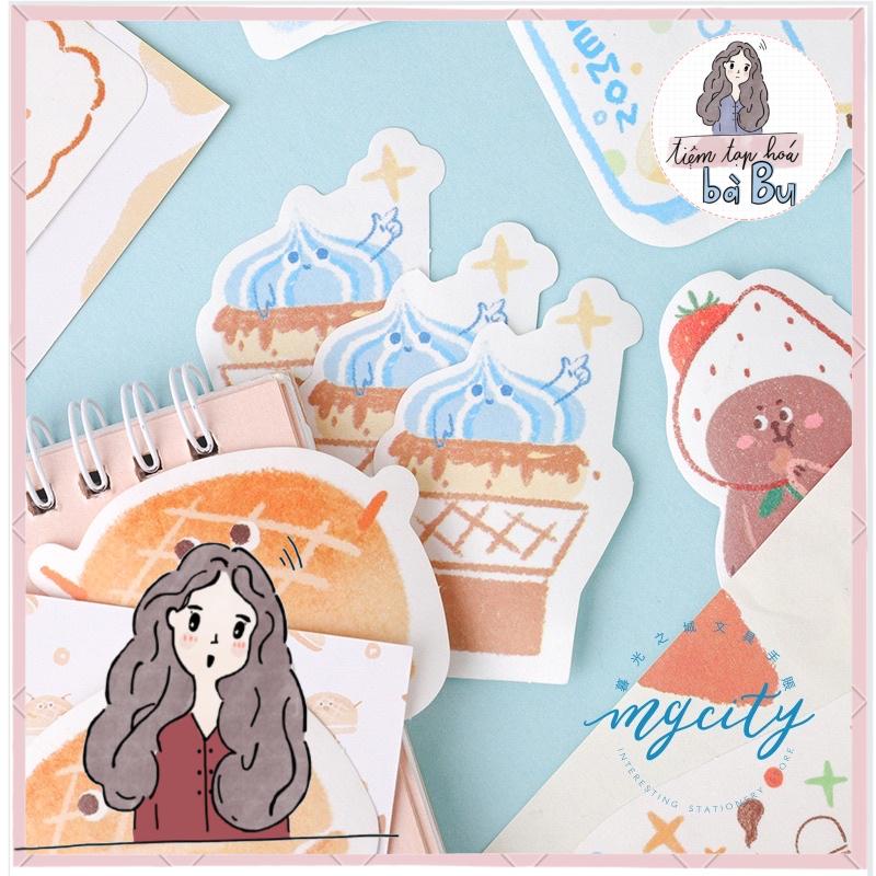 Gói 30 pcs sticky note dùng để ghi chép và trang trí (có mix) | Shopee ...