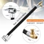 FANIELLAPOWELL Bơm Hơi Bơm Hơi Bộ Chuyển Đổi Cho Xe Đạp Xe Máy Kẹp Kết Nối Lốp Khóa Máy Bơm Không Khí Ống Nối Dài