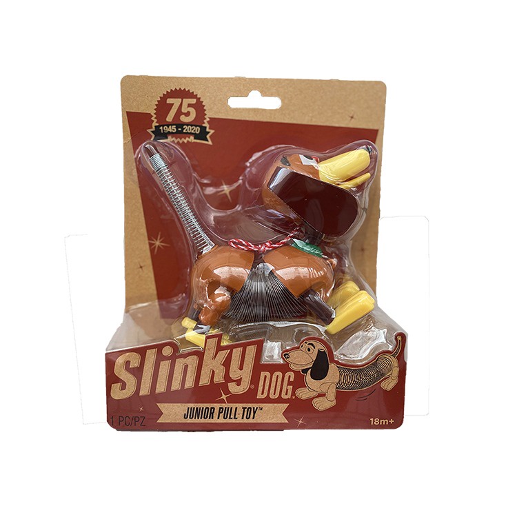 Con Quay Đồ Chơi Fidget Spinner Slinky Dog Jr, the Original Walking Spring, Đồ Chơi Quà Tặng Cho Trẻ Em