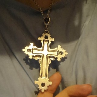 Marset Gothic Mặt dây chuyền Vòng cổ chữ thập Gothic Hoàn hảo cho nam nữ Cô gái